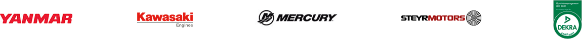 Reihe mit Logos der Hersteller